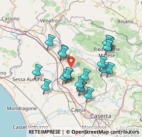 Mappa Contrada Pantano, 81051 Pietramelara CE, Italia (13.432)