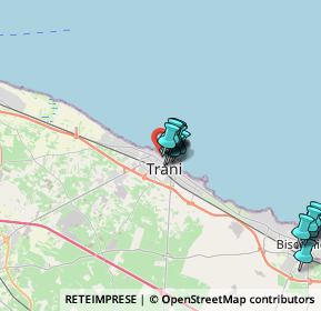 Mappa Via San Giovanni Russo, 76125 Trani BT, Italia (3.605)