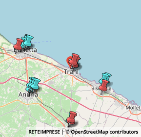 Mappa Via Maiorano, 76125 Trani BT, Italia (9.394)