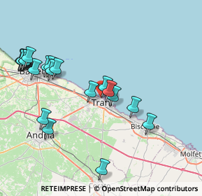 Mappa Via Maiorano, 76125 Trani BT, Italia (9.459)