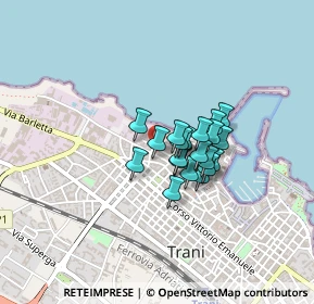 Mappa Via San Giovanni Russo, 76125 Trani BT, Italia (0.2725)