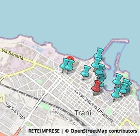 Mappa Via San Giovanni Russo, 76125 Trani BT, Italia (0.53133)