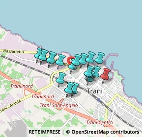 Mappa Largo G. Francia, 76125 Trani BT, Italia (0.662)