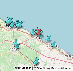 Mappa Via Lionelli, 76125 Trani BT, Italia (9.539)