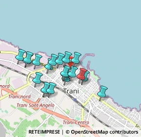 Mappa Vico Madonna Settedolori, 76125 Trani BT, Italia (0.8035)