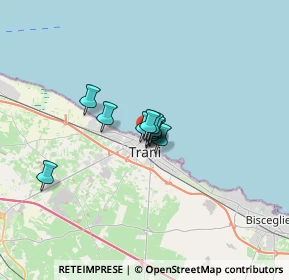 Mappa Vico Madonna Settedolori, 76125 Trani BT, Italia (1.49636)