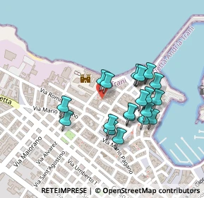 Mappa Vico Madonna Settedolori, 76125 Trani BT, Italia (0.2045)