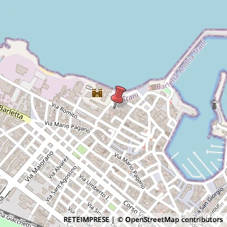 Mappa Piazza Re Manfredi, 9, 76125 Trani, Barletta-Andria-Trani (Puglia)