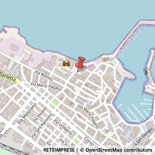 Mappa Piazza Re Manfredi, 13, 76125 Trani, Barletta-Andria-Trani (Puglia)