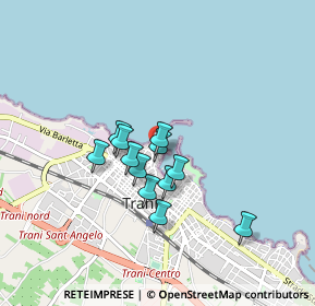 Mappa Piazza Trieste, 76125 Trani BT, Italia (0.65917)