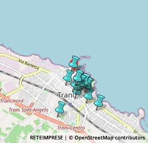 Mappa Piazza Sacra Regia Udienza, 76125 Trani BT, Italia (0.67467)