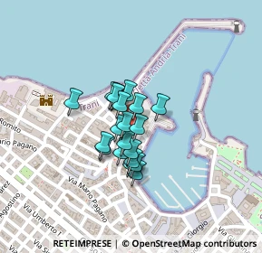 Mappa Piazza Trieste, 76125 Trani BT, Italia (0.136)