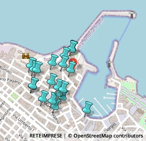 Mappa Piazza Trieste, 76125 Trani BT, Italia (0.2335)