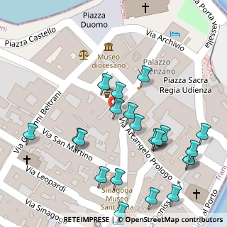 Mappa Via Arcangelo Prologo, 76125 Trani BT, Italia (0.07273)