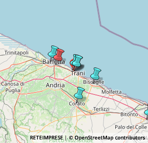 Mappa Via Rita Levi Montalcini, 76125 Trani BT, Italia (29.73545)