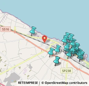 Mappa Via Rita Levi Montalcini, 76125 Trani BT, Italia (2.491)