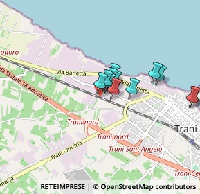 Mappa Via Rita Levi Montalcini, 76125 Trani BT, Italia (0.66417)