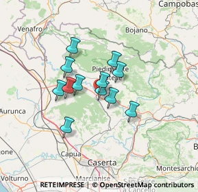 Mappa 81010 Piedimonte Matese CE, Italia (9.85833)