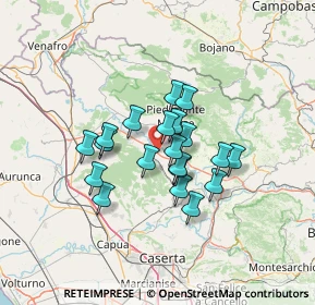 Mappa 81010 Piedimonte Matese CE, Italia (10.447)