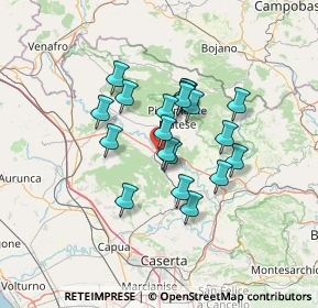 Mappa 81010 Piedimonte Matese CE, Italia (10.7175)