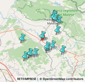 Mappa 81010 Piedimonte Matese CE, Italia (7.305)