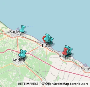 Mappa Strada da Denominarsi, 76125 Trani BT, Italia (7.12294)