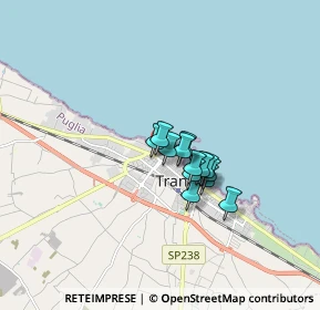 Mappa 16 Via, 76125 Trani BT, Italia (1.05385)