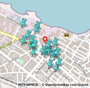 Mappa 16 Via, 76125 Trani BT, Italia (0.201)