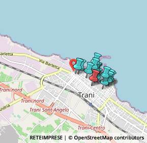 Mappa Via Nicola Alianelli, 76125 Trani BT, Italia (0.66)