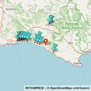Mappa Via Flacca, 04022 Sperlonga LT, Italia (8.45)