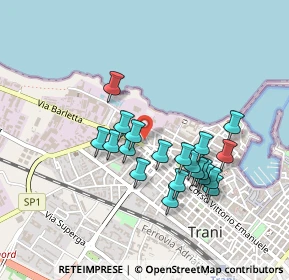 Mappa SS 16 bis, 76125 Trani BT, Italia (0.423)