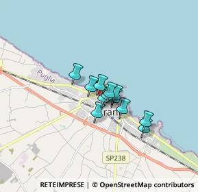 Mappa SS 16 bis, 76125 Trani BT, Italia (1)