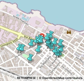 Mappa SS 16 bis, 76125 Trani BT, Italia (0.1825)