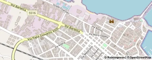 Mappa Trani