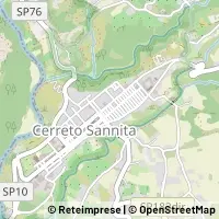 Hartă Cerreto Sannita