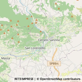 Mappa Cerreto Sannita