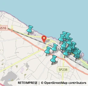 Mappa Strada 62a a Denominarsi, 76125 Trani BT, Italia (2.263)