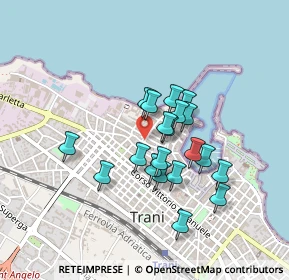 Mappa Piazza Ferdinando Lambert, 76125 Trani BT, Italia (0.3665)