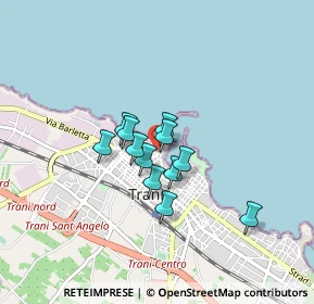 Mappa Via Templari, 76125 Trani BT, Italia (0.57333)