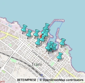 Mappa Via Templari, 76125 Trani BT, Italia (0.295)