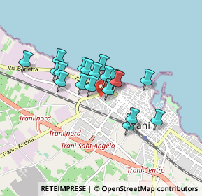 Mappa Via Orazio Palumbo, 76125 Trani BT, Italia (0.666)