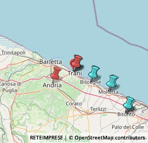 Mappa Via Maraldo da Trani, 76125 Trani BT, Italia (14.25455)