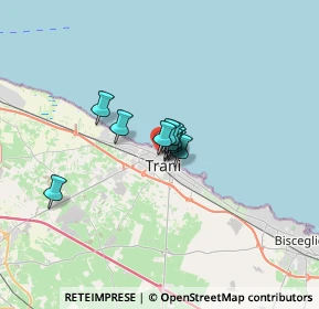 Mappa Via Fra' Diego Alvarez, 76125 Trani BT, Italia (1.46182)