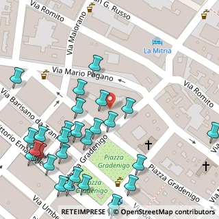 Mappa Via Fra' Diego Alvarez, 76125 Trani BT, Italia (0.075)