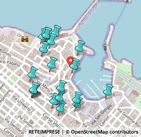 Mappa Piazza Sedile S. Marco, 76125 Trani BT, Italia (0.267)