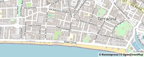Mappa Terracina