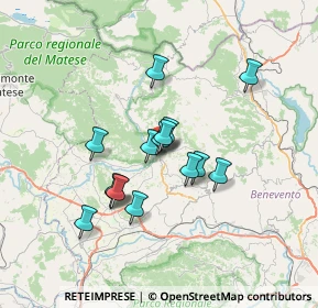 Mappa Via Andrea Mazzarella, 82032 Cerreto Sannita BN, Italia (5.78067)