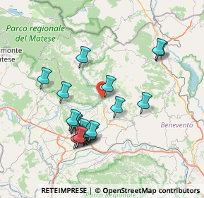 Mappa Via Andrea Mazzarella, 82032 Cerreto Sannita BN, Italia (7.651)