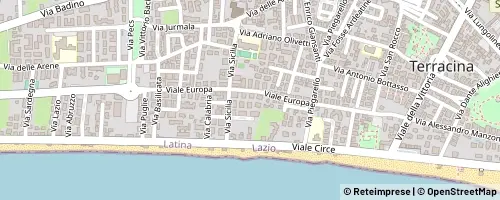 Mappa Terracina