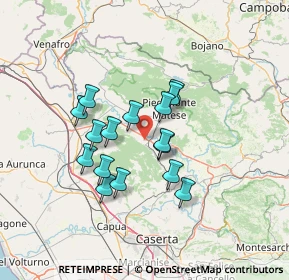 Mappa Via Pozzo Compra, 81010 Dragoni CE, Italia (11.60938)
